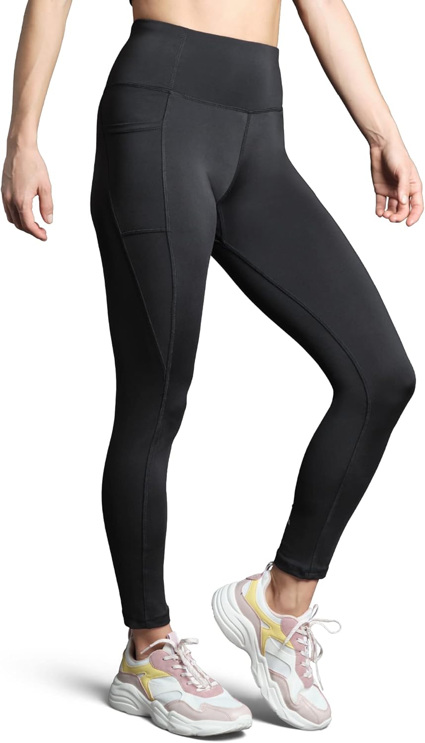 Thumbnail 1 de DANISH ENDURANCE Leggings Femme avec Poches – Stretch Taille Haute