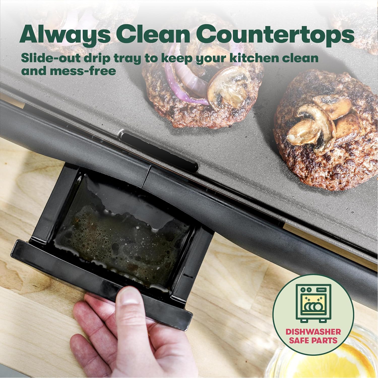 Thumbnail 3 de Bella Electric Griddle with Ceramic Titanium Non-Stick Coating (27cm x 51cm)