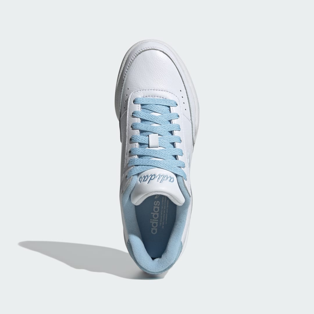 Detalle de Adidas Zapatilla Court Super: versátil blancas para pista y diario