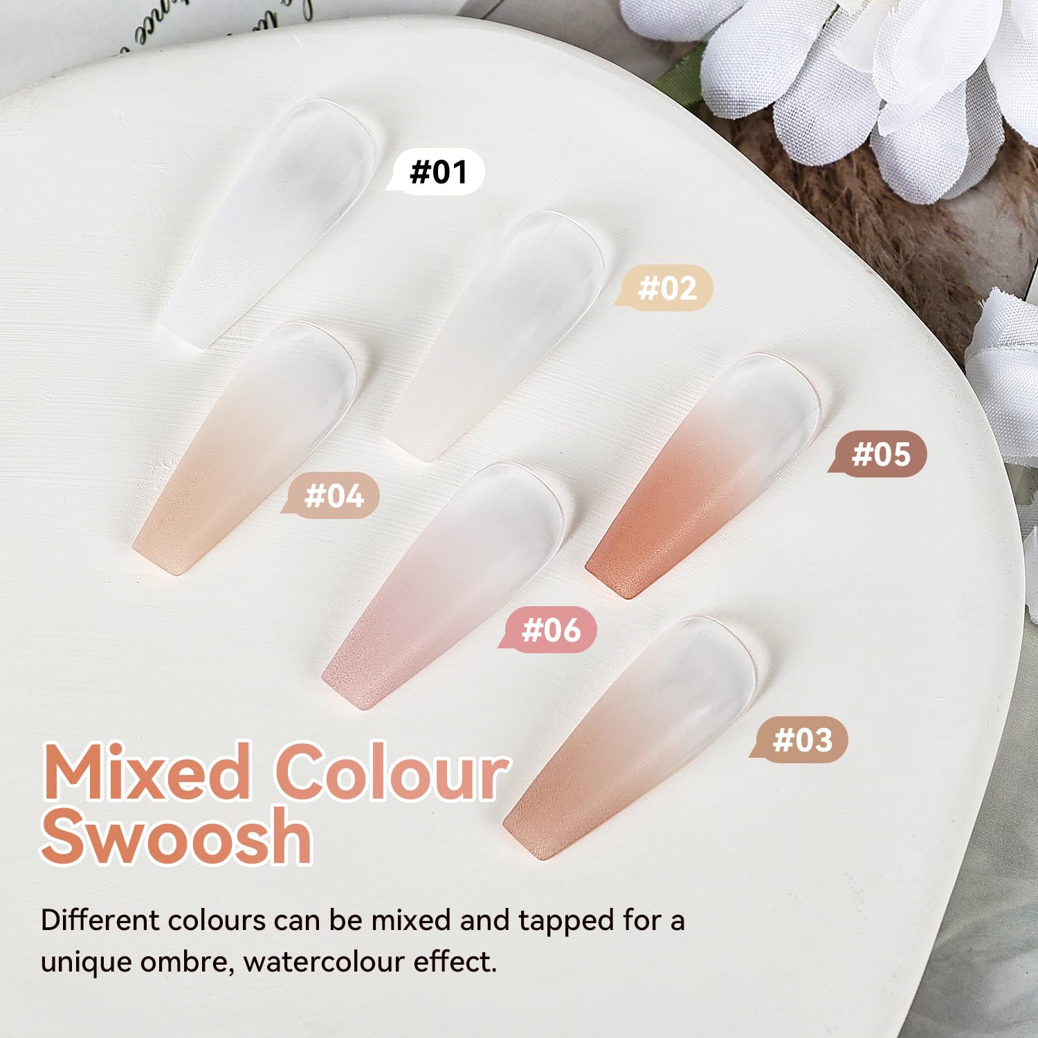 Thumbnail 3 de JODSONE 6 Farben Pat Painting Gel Nagellack Set