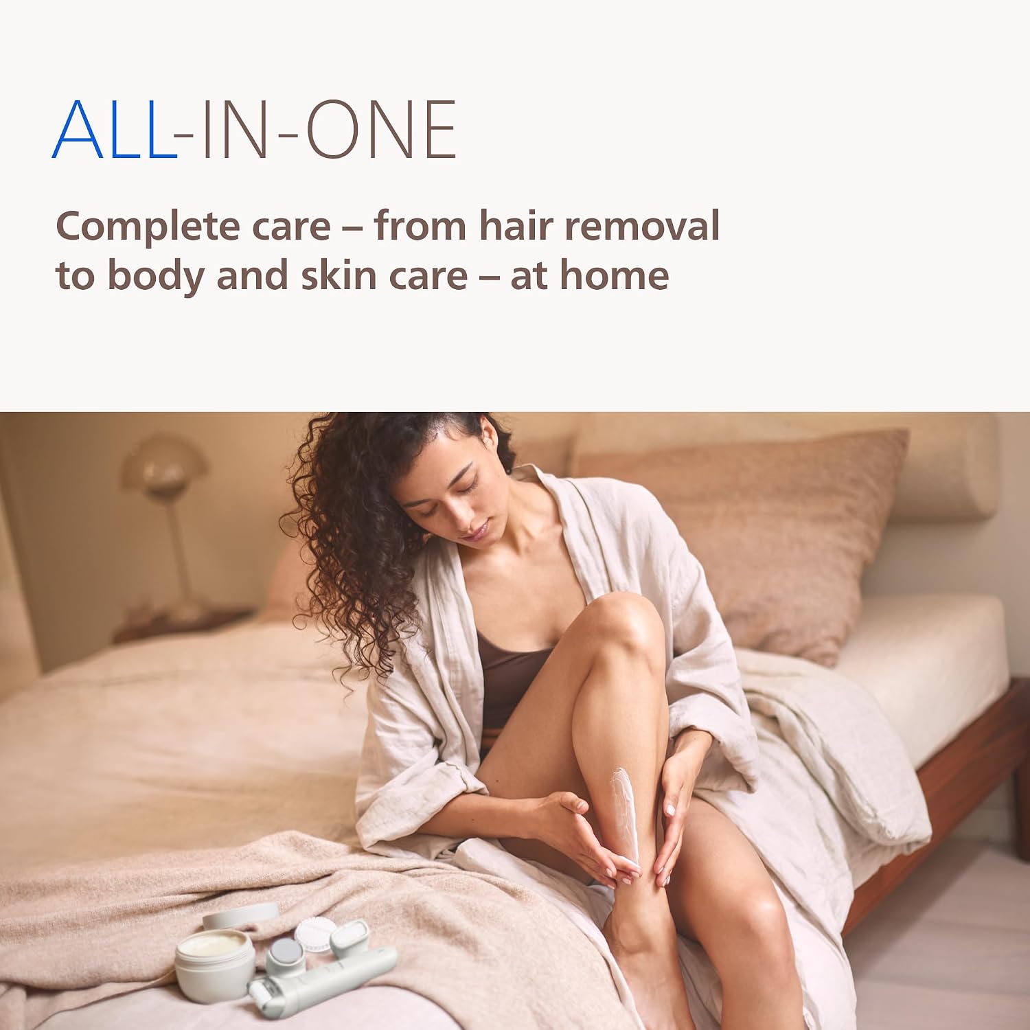 Thumbnail 1 de Philips Beauty Set Series 9900 (BRE749/00): All-in-One Cordless Epilator for Body, Face, Bikini and Feet