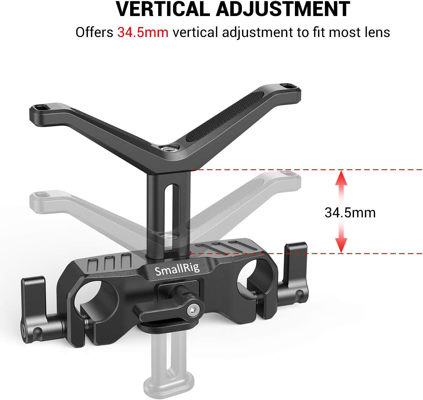 Detalle de SMALLRIG 2680 supporto lente 15mm