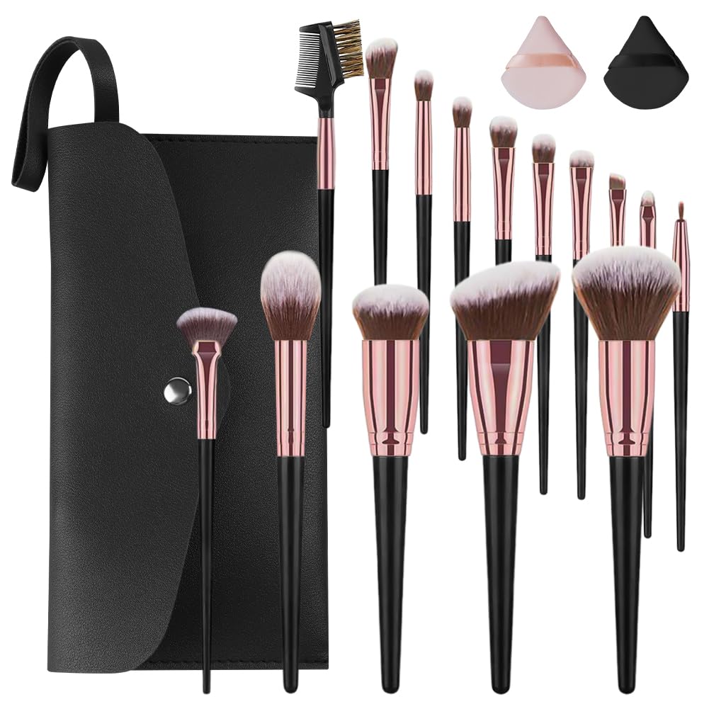 Detalle de Vicloon Pinselset Makeup 15-teilig