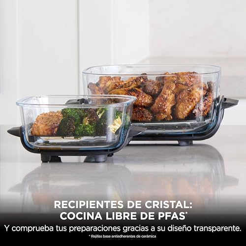 Thumbnail 10 de Ninja CRISPi: Freidora de Aire Portátil 4 en 1, 3,8 L, Piedra – versátil y compacta para cocinas pequeñas