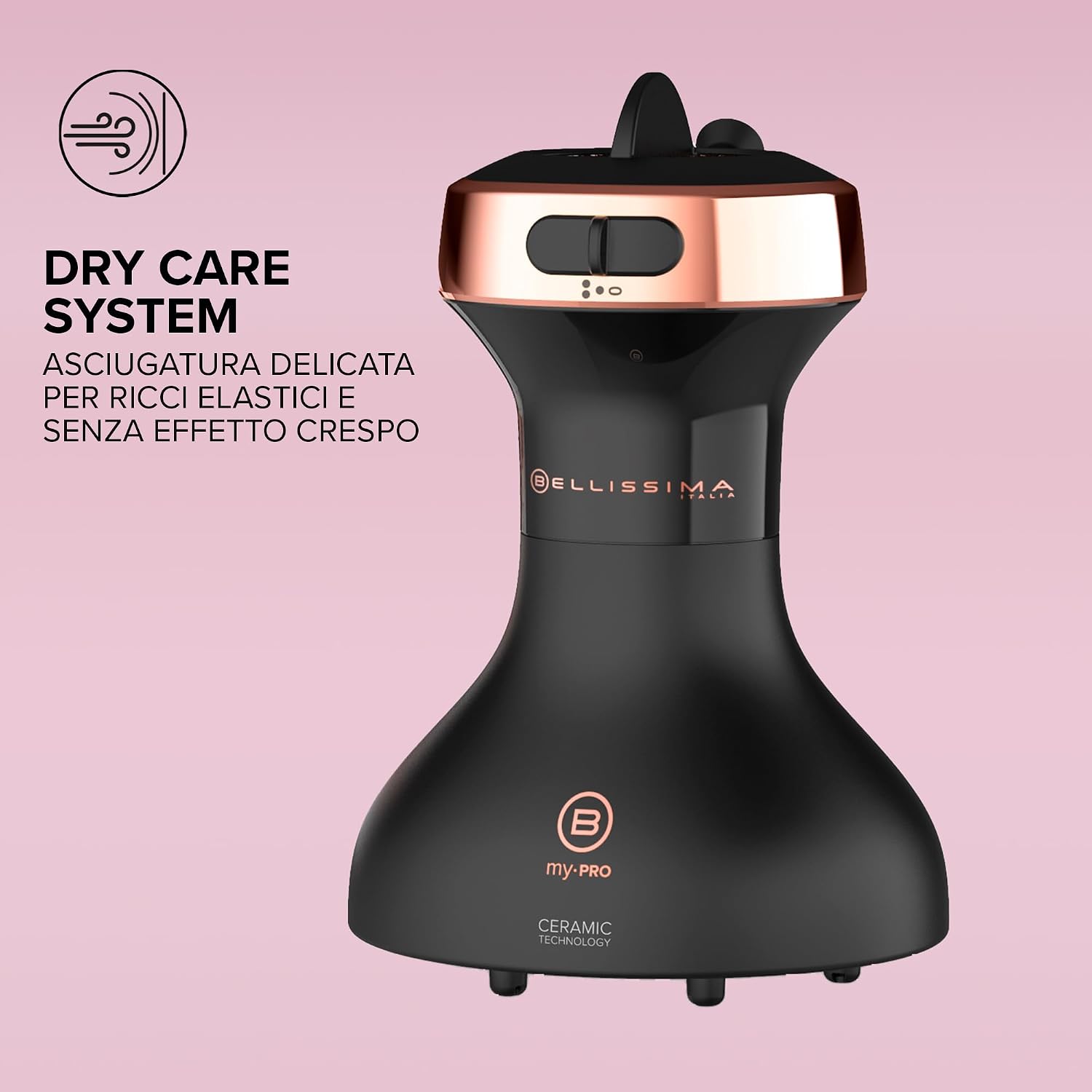 Detalle de Bellissima Imetec Diffon DF1 3000 – Diffusore capelli ricci 700W