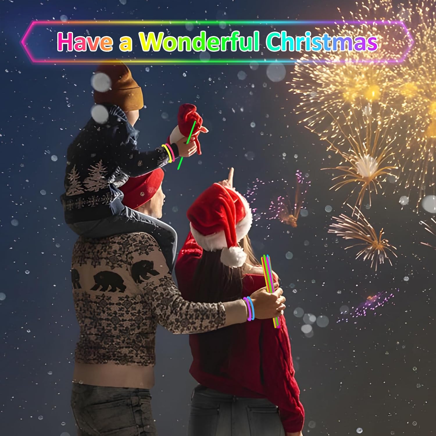 Thumbnail 6 de Kangtaixin braccialetti luminosi fluorescenti per bambini con 100 bastoncini e 100 connettori