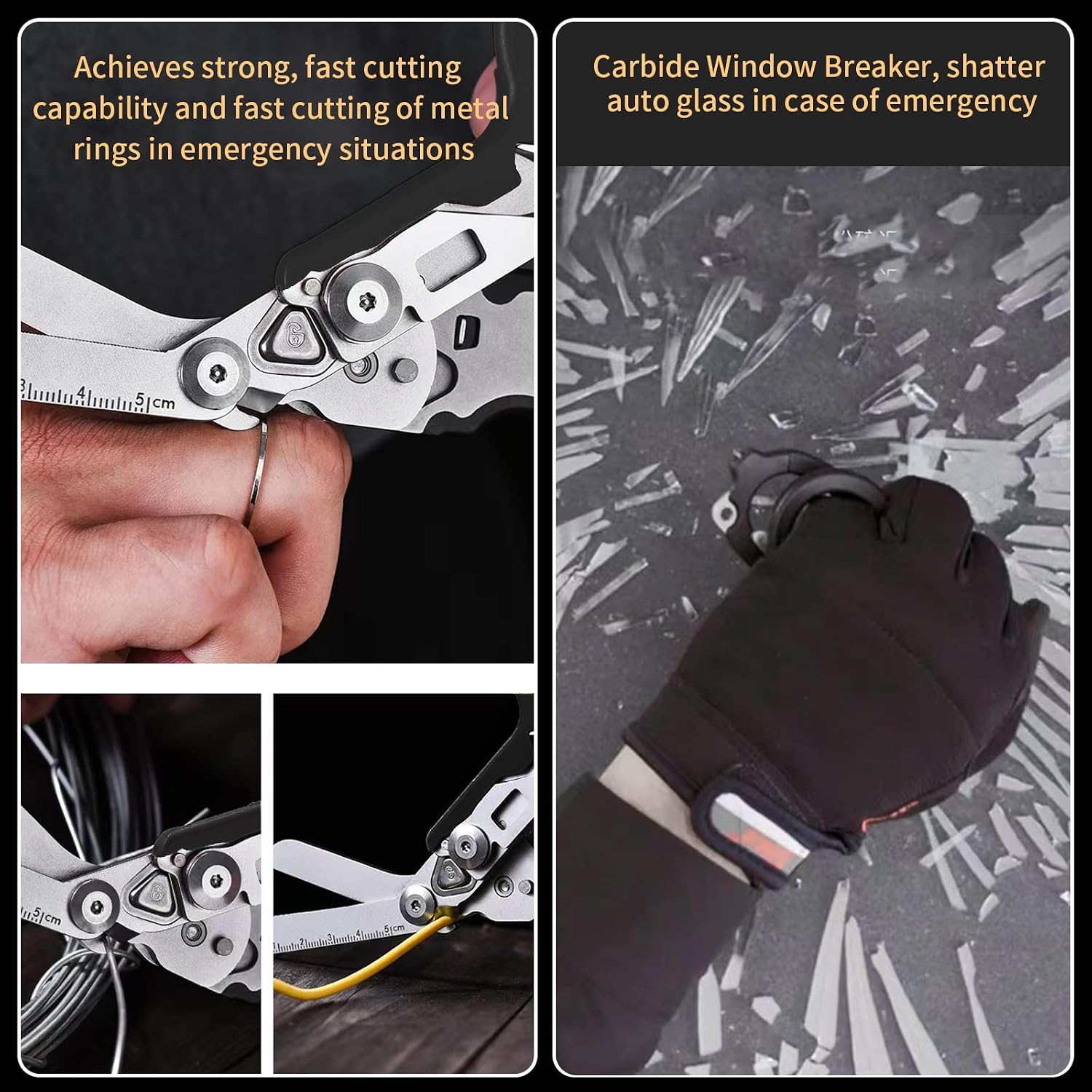 Thumbnail 5 de Elegital emergency response shears, stainless steel