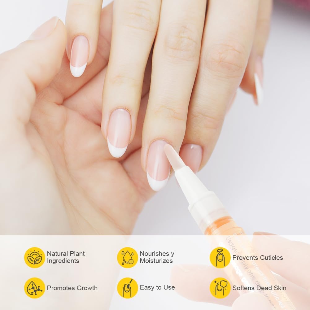 Detalle de LOPHE 3 stylos huile pour cuticules : soin nourrissant et hydratant des ongles et de la cuticule