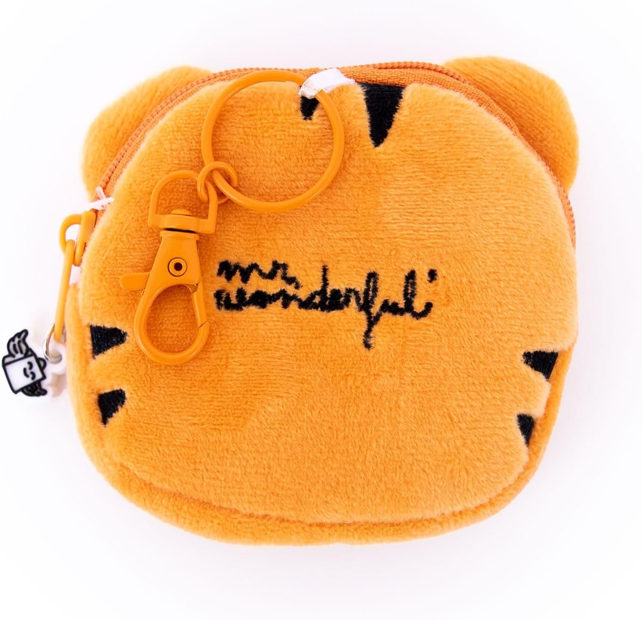 Detalle 2 de Mr. Wonderful – Portamonete con Portachiavi, Mini Quaderno e Foglio di Adesivi – Tigre