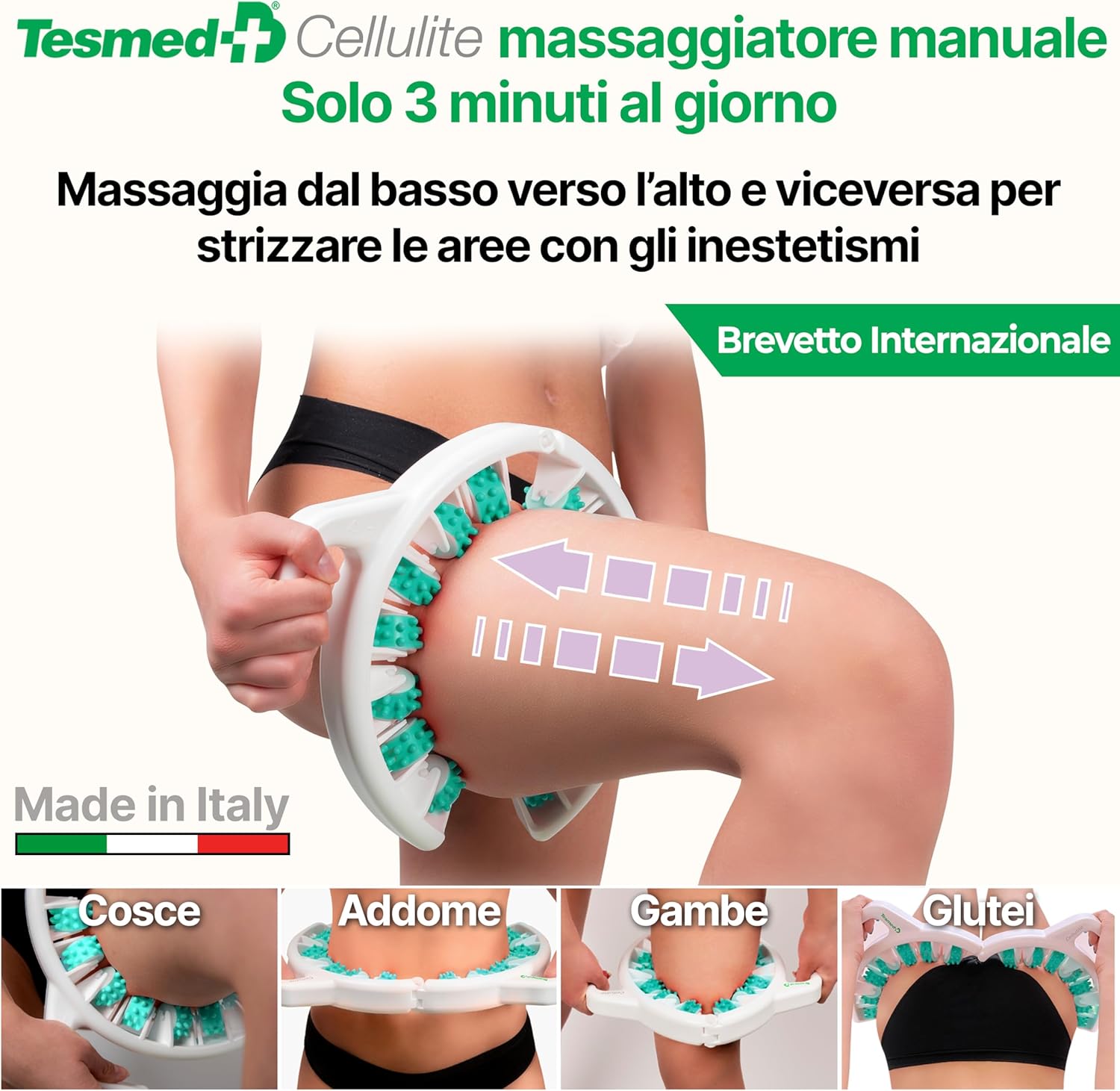 Thumbnail 4 de TESMED CELLULITE massaggiatore anticellulite 9–38 cm 💆♀