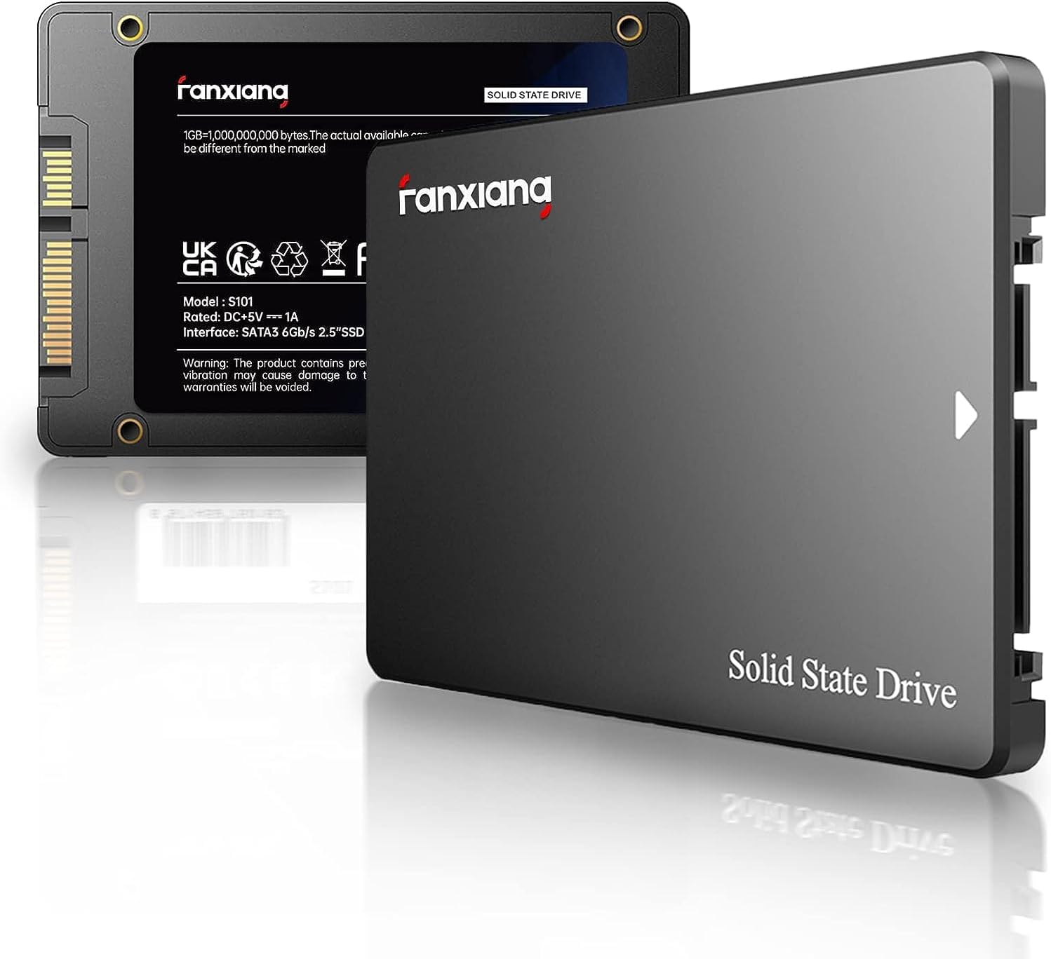 Detalle de Fanxiang S101 1TB SATA SSD: Fast, Reliable 2.5" Upgrade for Laptop and Desktop