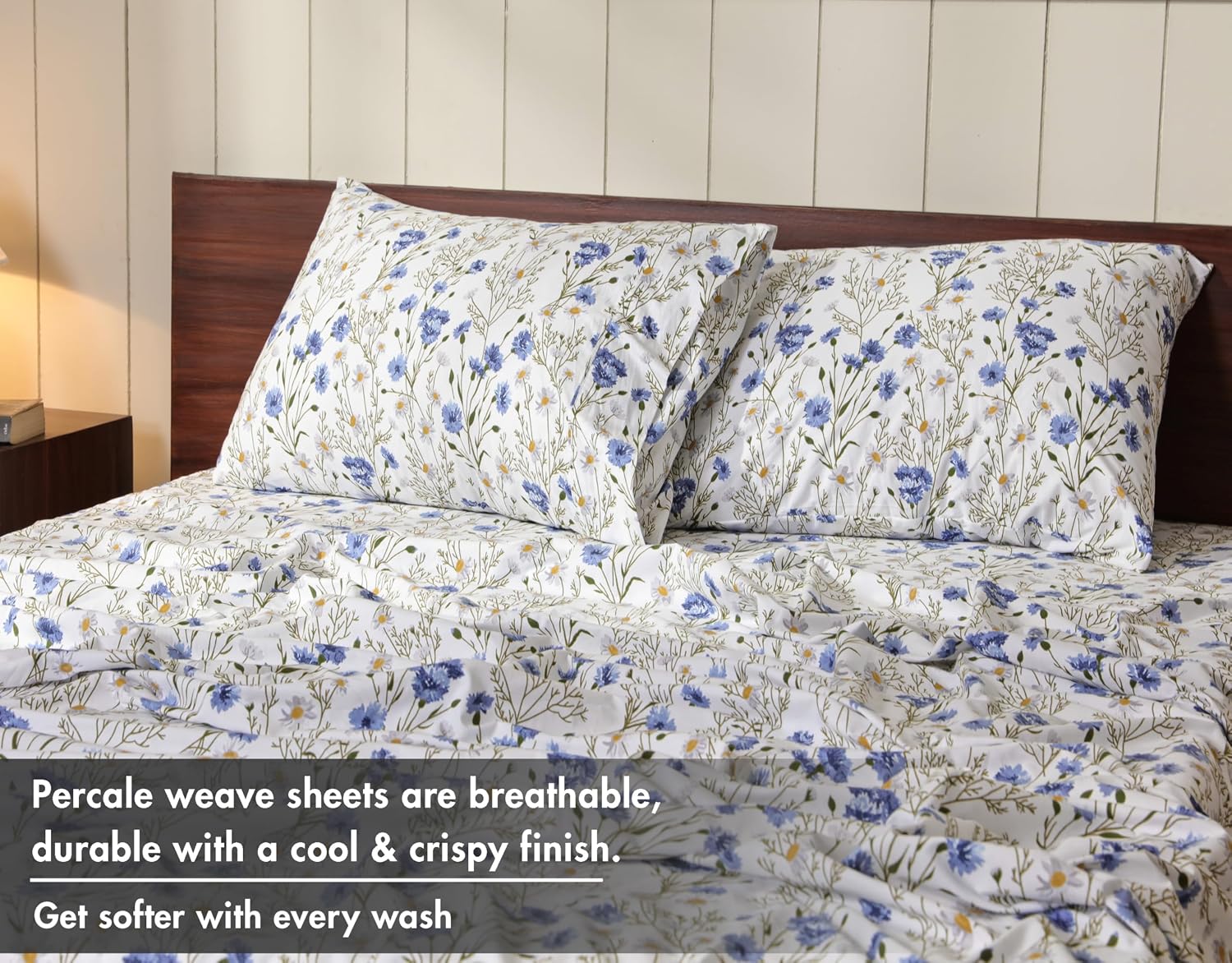Thumbnail 3 de RUVANTI 100% Cotton Percale Sheets