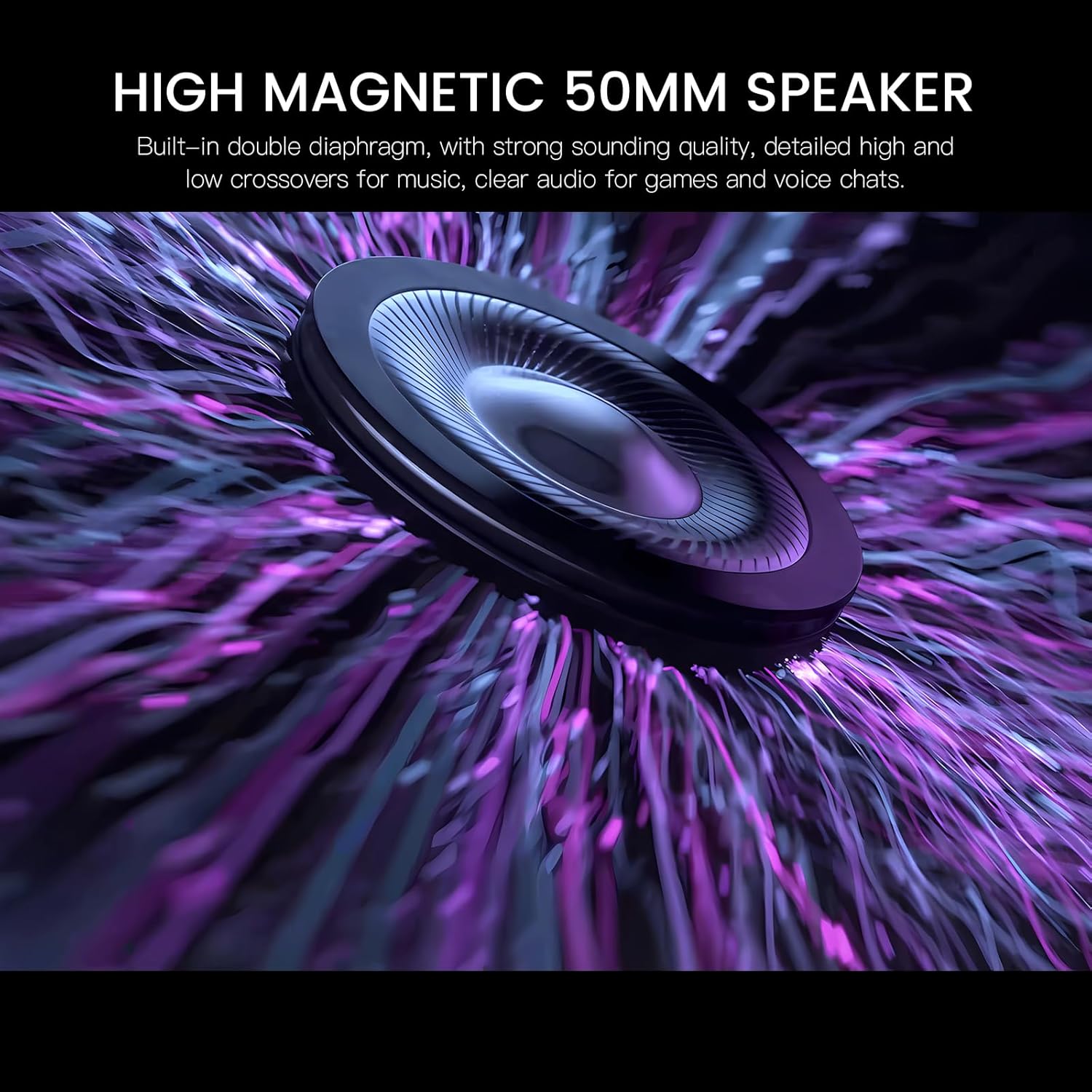 Thumbnail 2 de EKSA E900 Pro USB Gaming Headset with Detachable Noise-Cancelling Microphone and 7.1 Surround (Yellow)