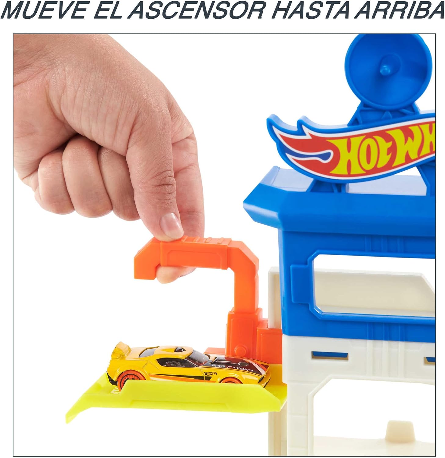 Detalle 1 de Hot Wheels City Huye del Tiburón 🦈 - Juego de Pista