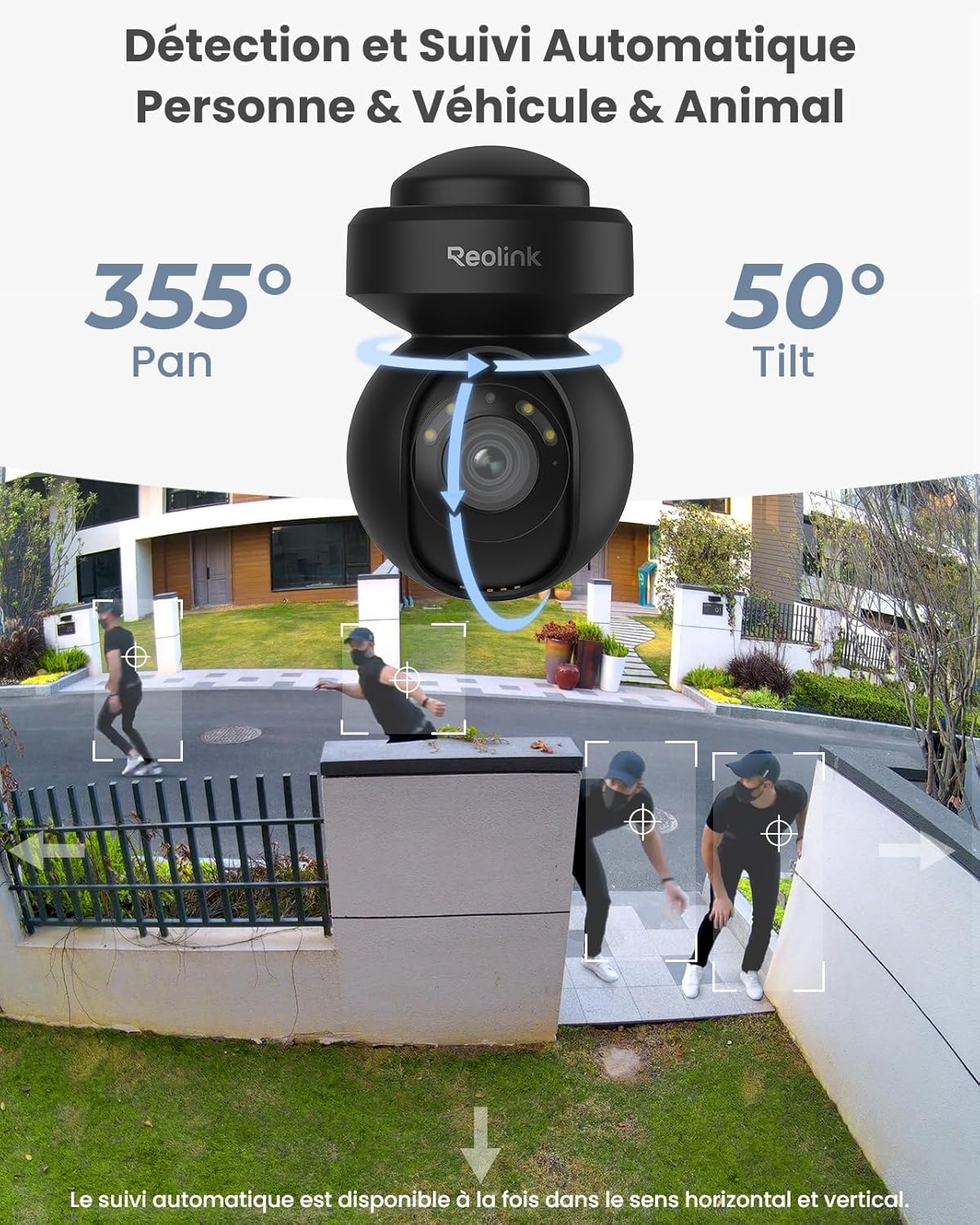 Detalle 2 de Reolink E1 Outdoor 5MP PTZ Zoom 3X