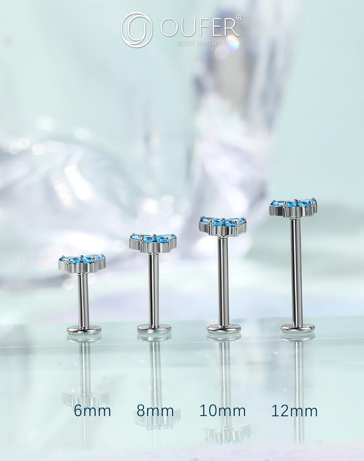 Thumbnail 4 de OUFER Bijoux piercing 16G hypoallergénique