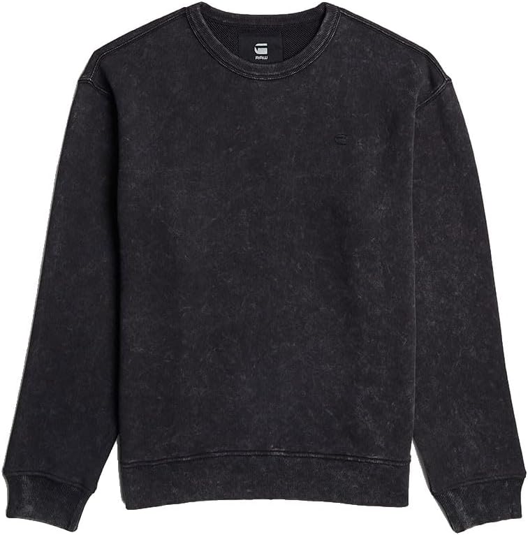 Detalle 2 de G-STAR Washed R Sw Felpa Uomo: comfort e stile everyday