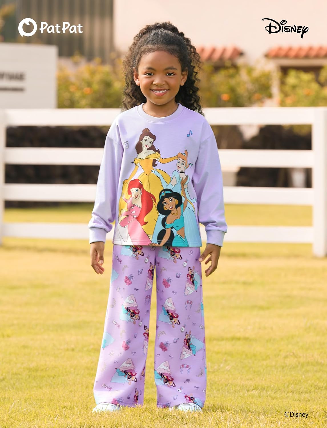 Detalle de Disney toddler clothing set, polyester-spandex blend