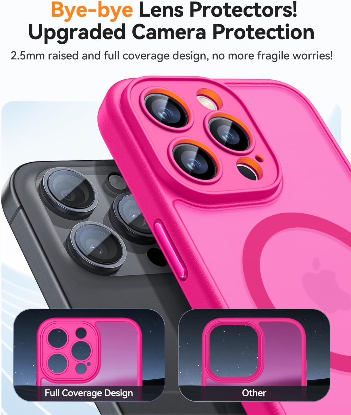 Detalle 2 de CANSHN iPhone 13 Pro Max case 6.7-inch