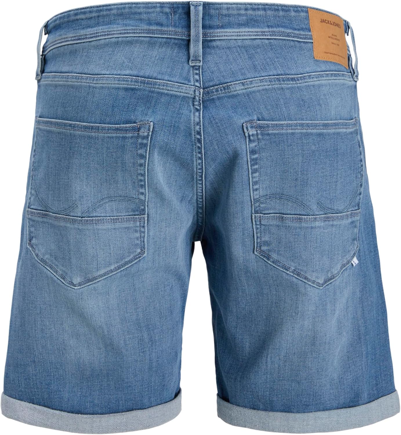 Thumbnail 3 de JACK & JONES Shorts para hombre - Blue Denim, ajuste regular, pack Am 318, talla L