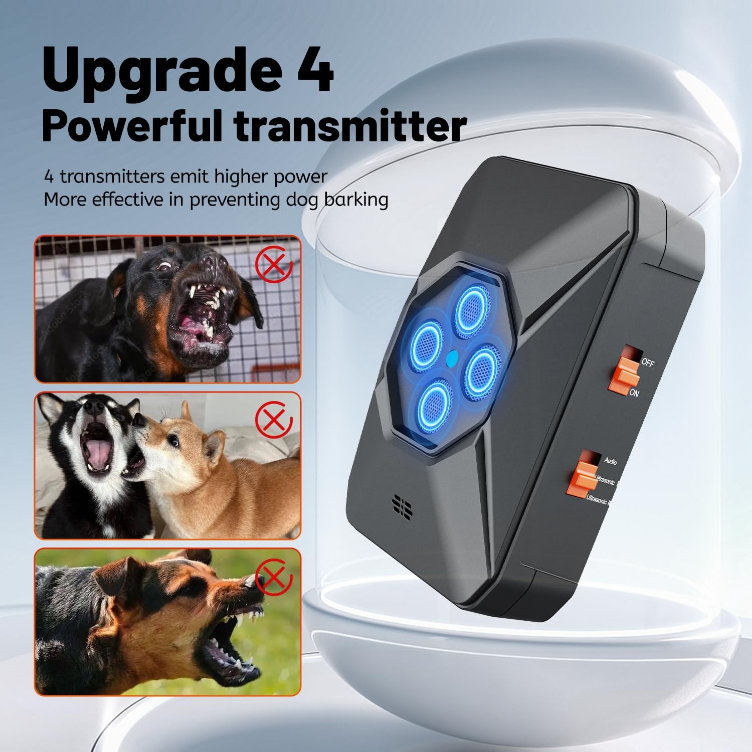 Detalle 1 de WUGEIN antiabbaio per cani 30 Ft