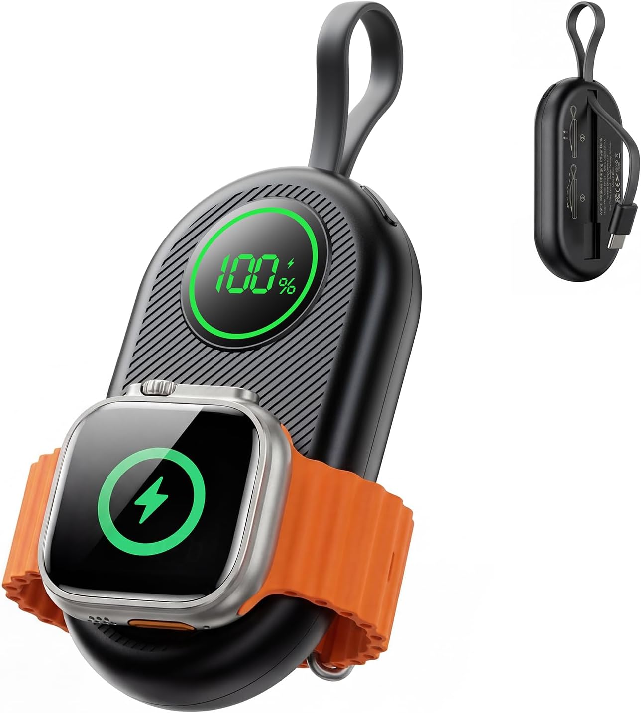 Detalle de Portable Apple Watch Charger 2500mAh