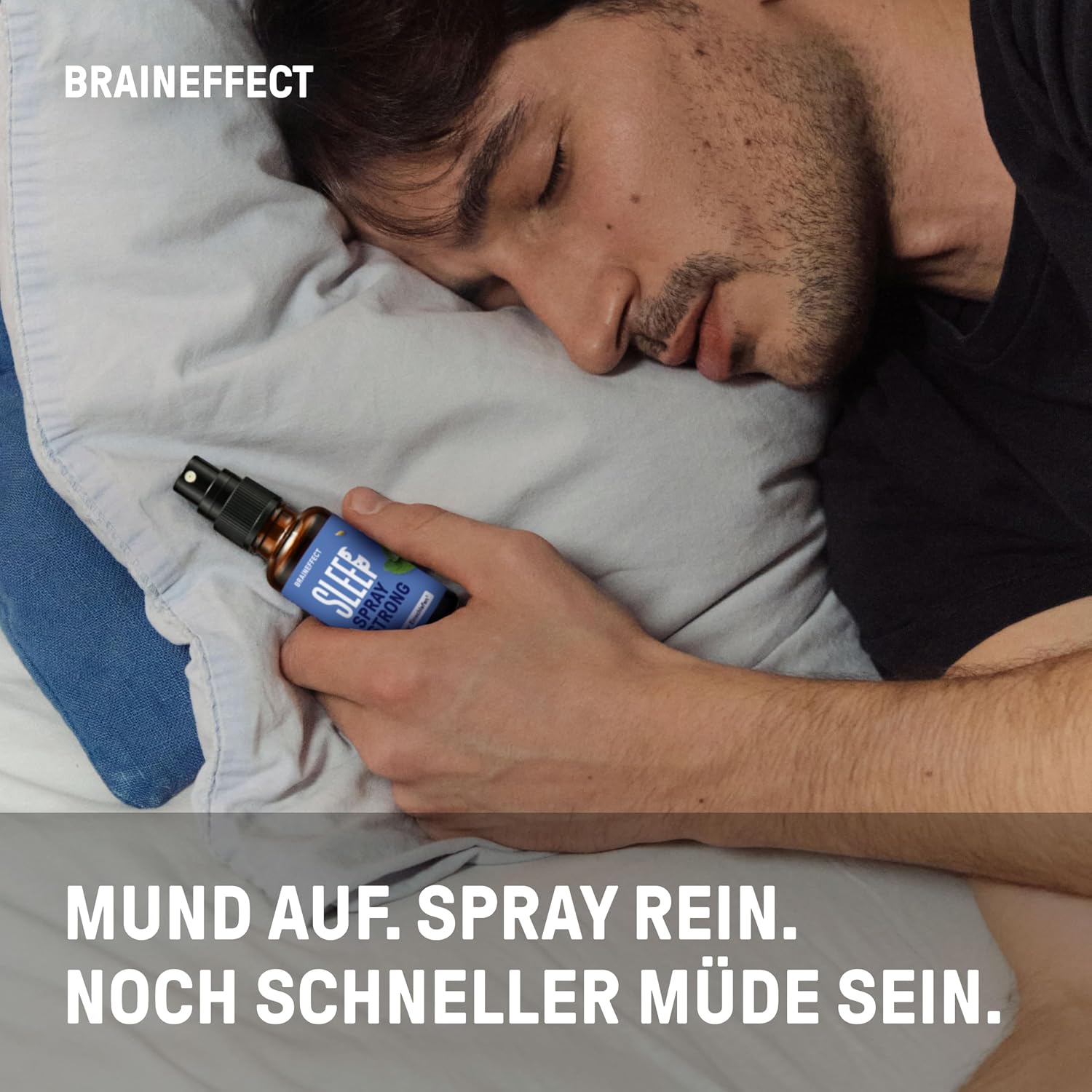 Thumbnail 5 de Braineffect Sleep Spray Strong (Melatonin) – hochdosiertes Einschlafspray mit 0,5 mg pro Sprühstoß, 50 ml