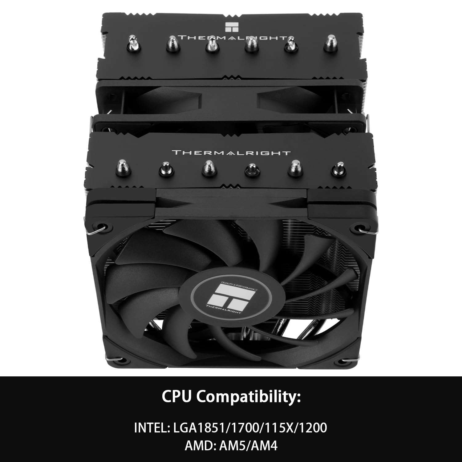 Thumbnail 1 de Thermalright Royal Knight 120 CPU cooler 1500RPM