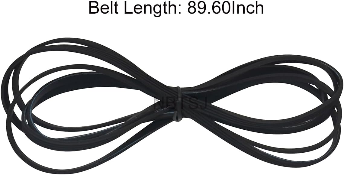 Detalle 2 de NBTSJ WE49X20697 Dryer Front Drum Bearing Kit with Belt, Felt, and Slides