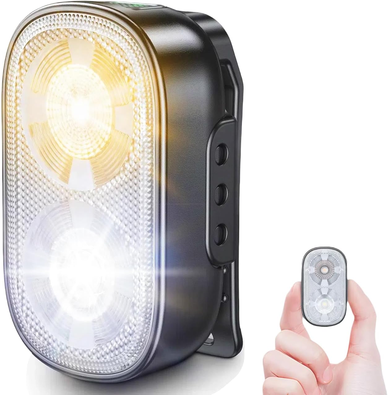 Detalle de Zewdov X20 Mini Clip-On Flashlight, 500 Lumens, 10 Modes, IP65