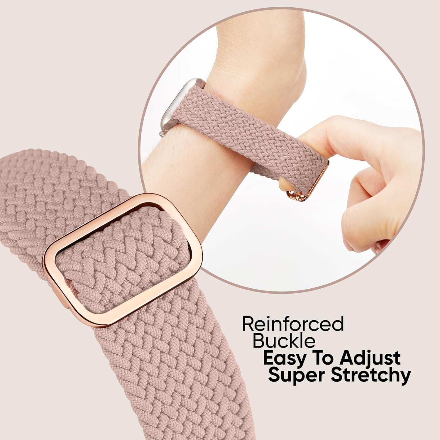 Detalle 2 de 6 Pack Braided Stretchy Bands 6 Sizes