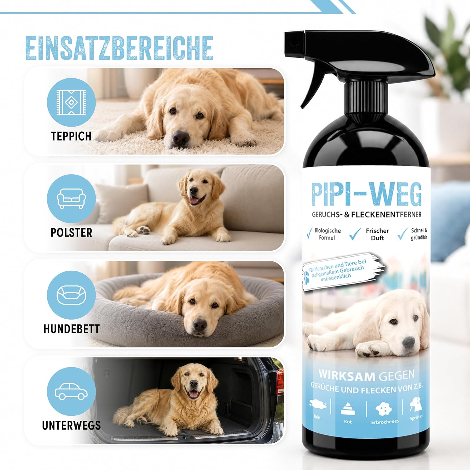 Thumbnail 2 de Enzymreiniger Hundeurin 750 ml