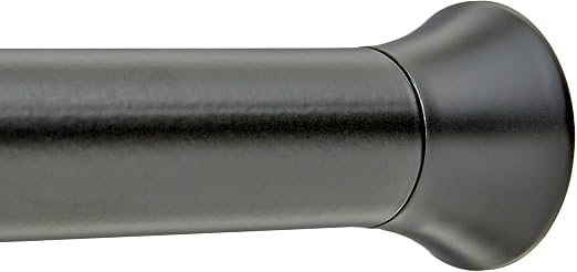 Detalle de Amazon Basics Barra de Cortina de Ducha Ajustable, 61-91 cm