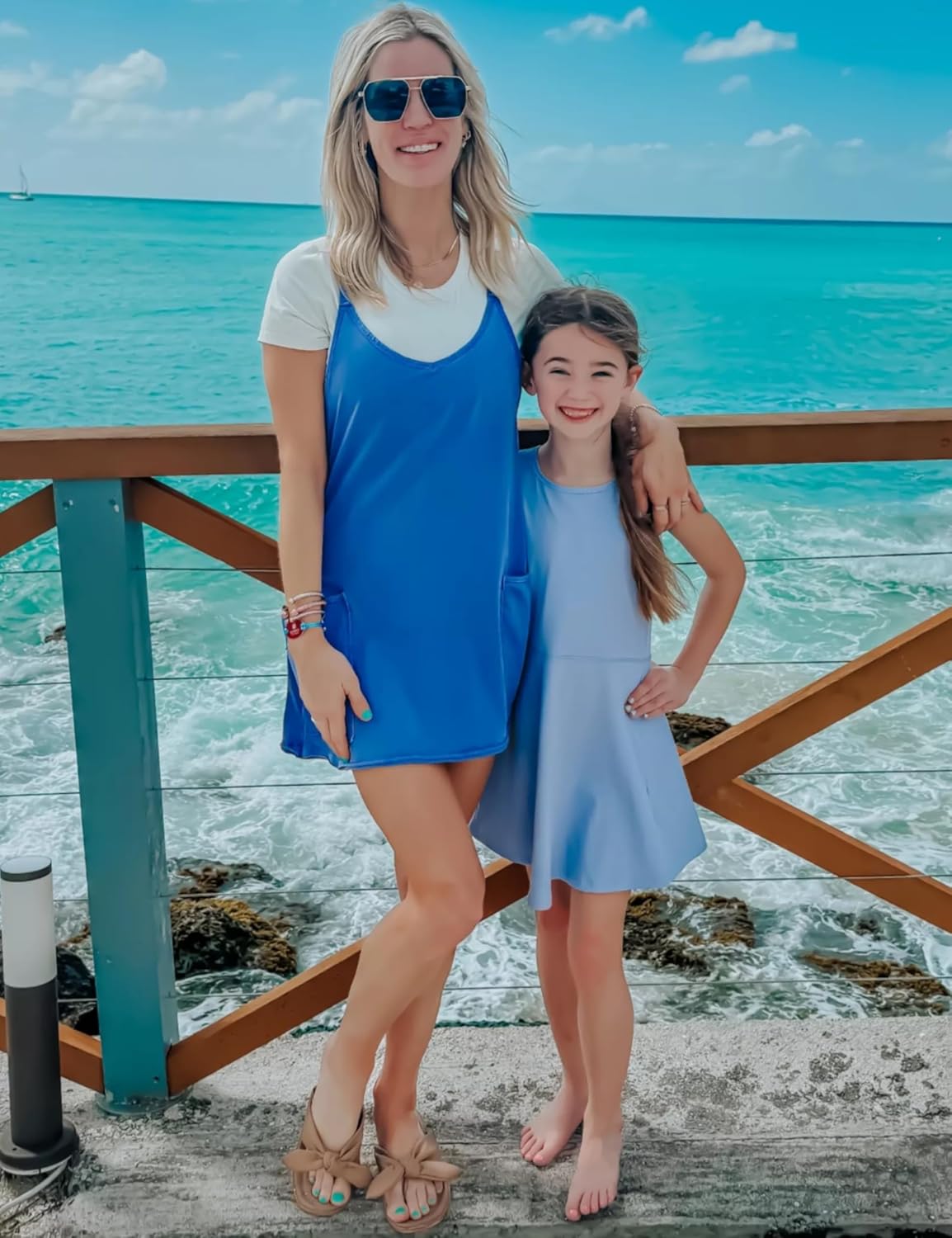 Thumbnail 5 de GTLIAE Summer Dress for Women 2026 Hot Shot Mini Romper Tennis Dress with Built-In Shorts