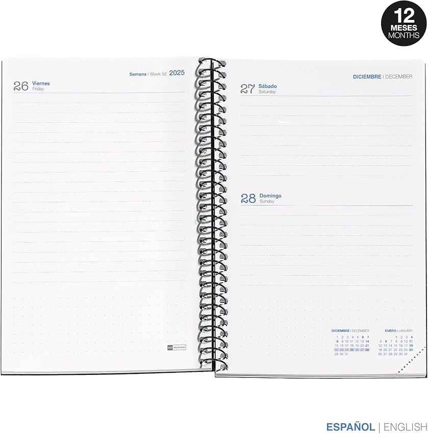 Thumbnail 1 de Miquelrius Agenda Escolar 2025–2026 117×174 mm 📘