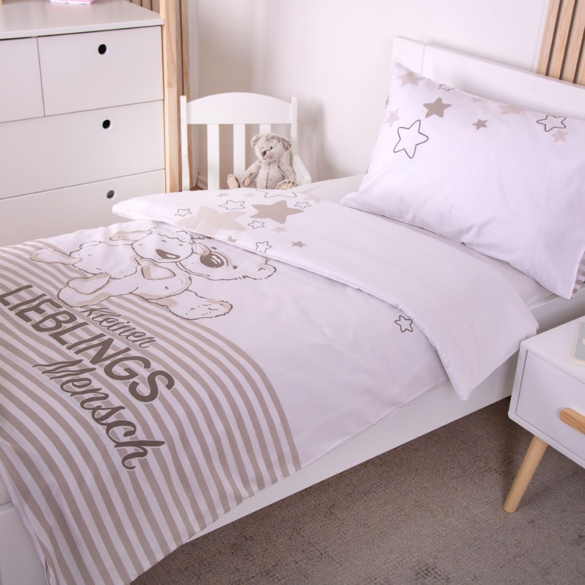 Thumbnail 3 de Parure de Lit Réversible Herding BABY BEST pour enfants – 100 x 135 cm + 40 x 60 cm
