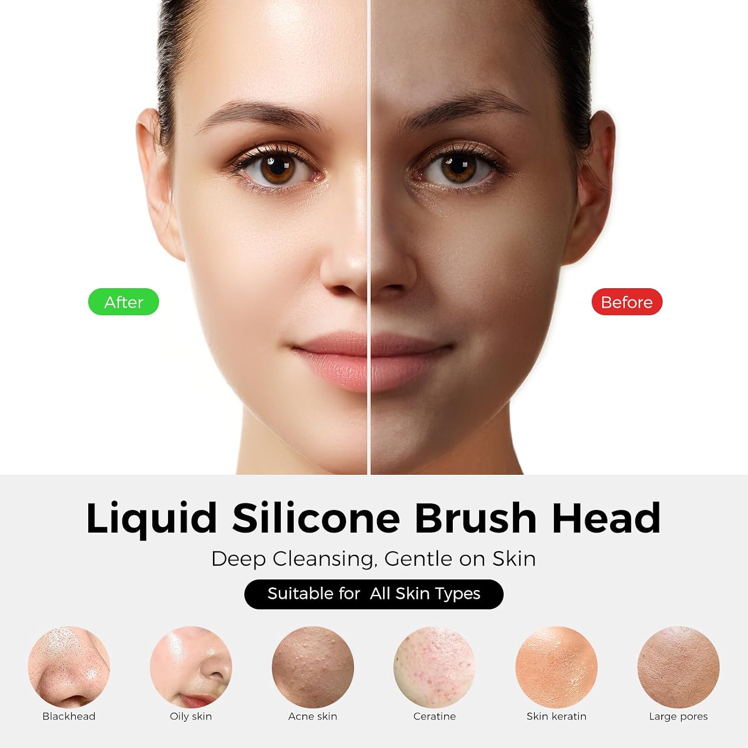 Detalle de Face Scrubber Cleansing Brush 800mAh