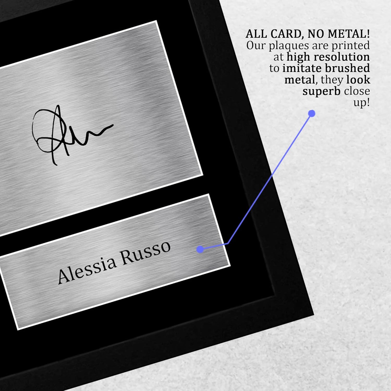 Thumbnail 4 de HWC Trading FR A4 Alessia Russo framed autograph picture (England gifts) for football fans