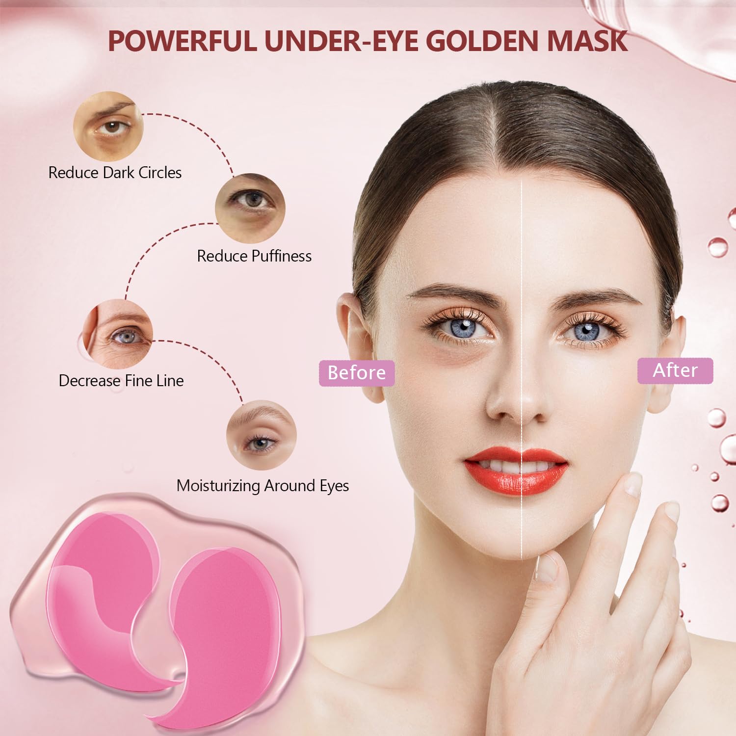 Detalle 2 de Kollagen Augenmaske Deep Hydration 60 Stk.