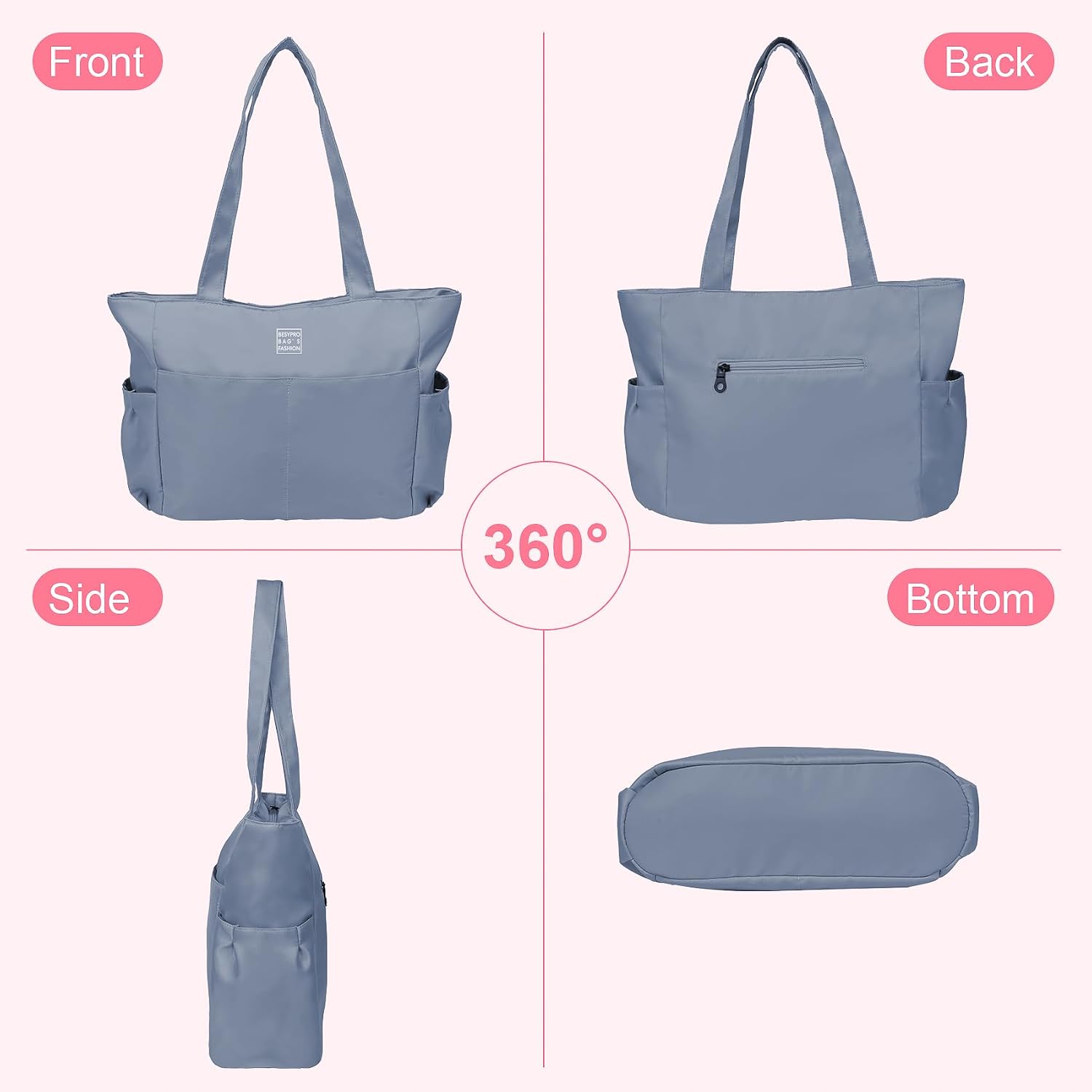 Thumbnail 6 de MAYMOONER Nylon Tote Bag