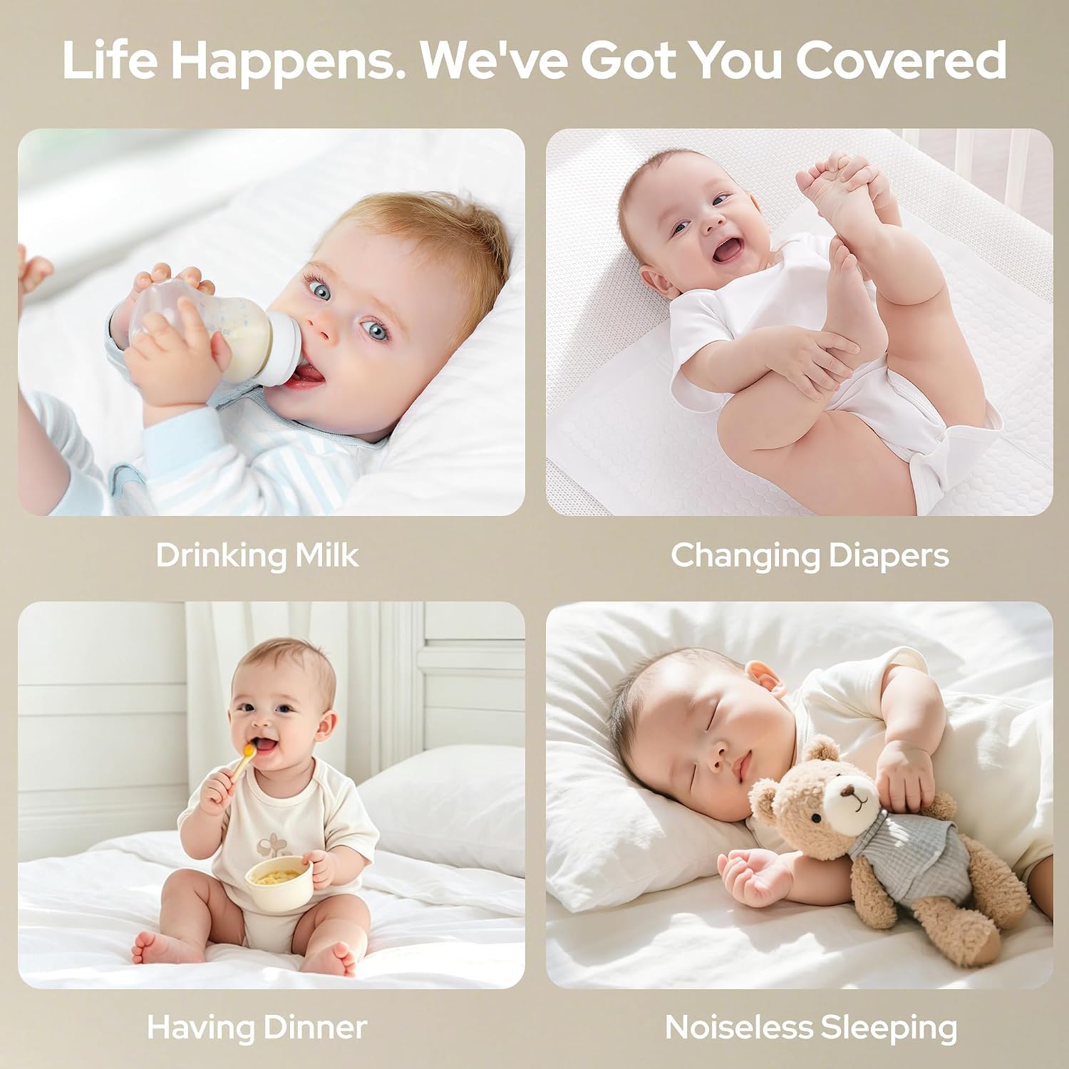 Thumbnail 6 de BEDLORE Crib Mattress Protector, 2-Pack