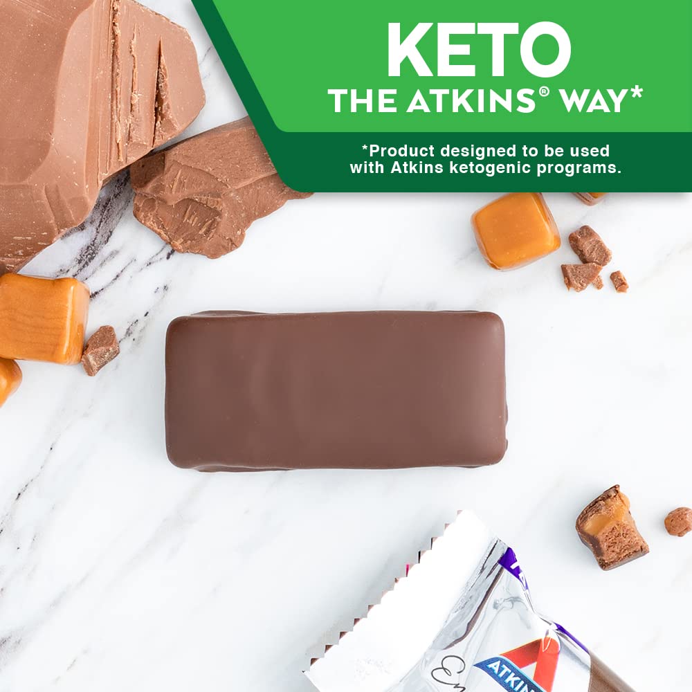 Thumbnail 4 de Atkins 705285 Endulge Chocolate Caramel Mousse Bars, 1g Sugar, 5 Count