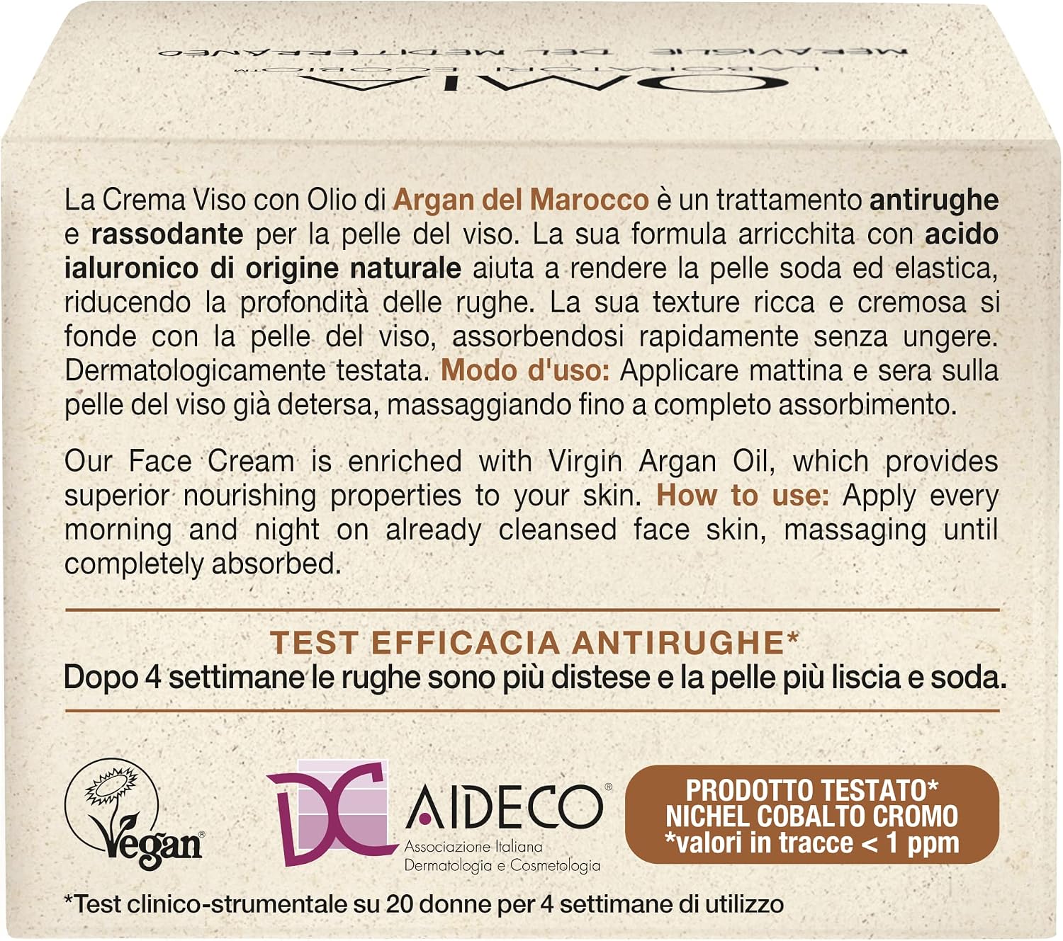Thumbnail 1 de Omia Crema Viso Antirughe 50 ml