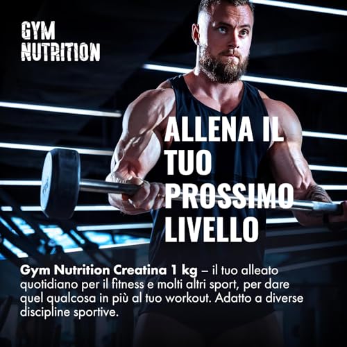 Thumbnail 6 de Gym Nutrition Creatina Monoidrato in Polvere 1KG – 100% Vegan, Extrapura con Inulina