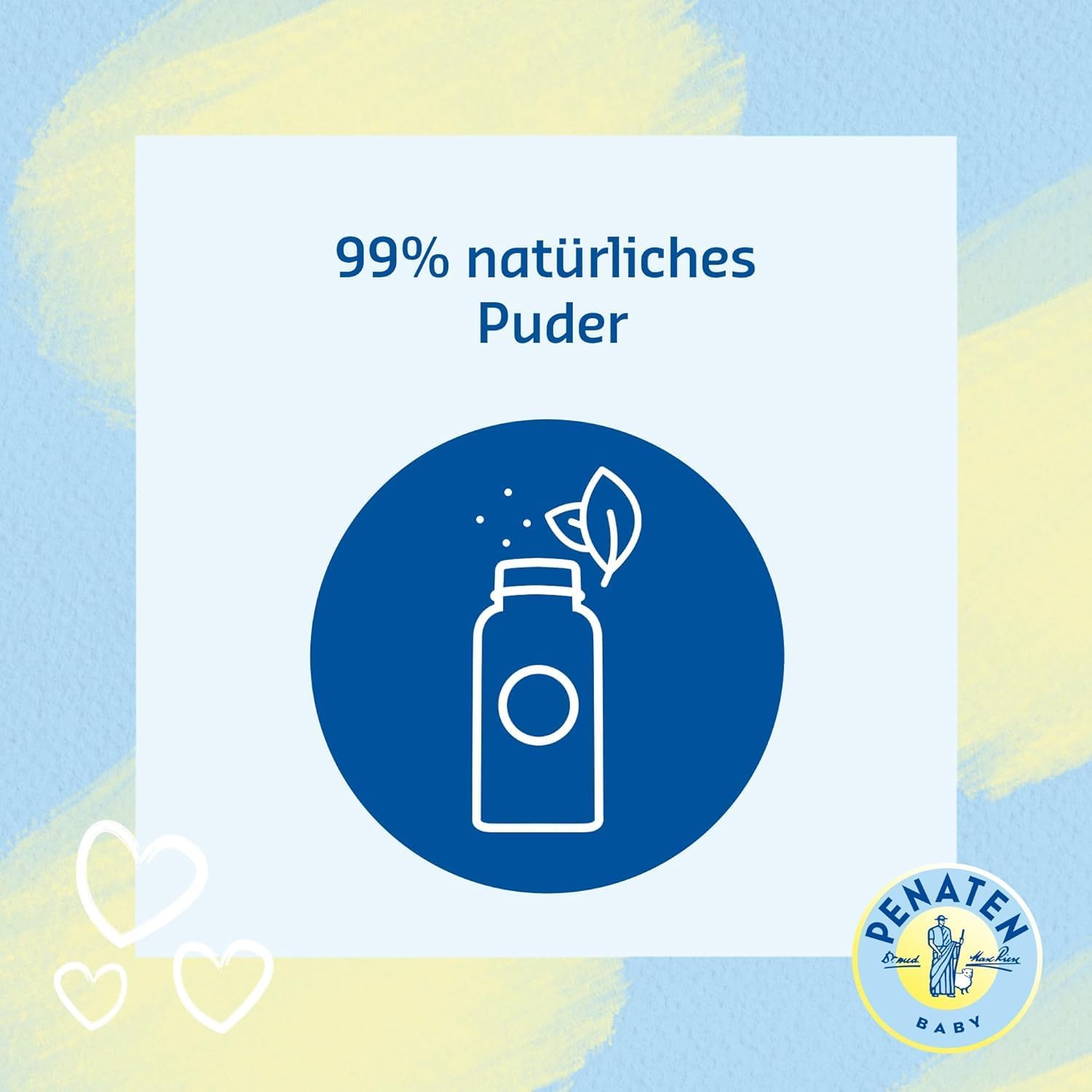 Thumbnail 4 de Penaten Poudre naturelle pour bébé à l’aloe vera et vitamine E (100 g) pour peaux sensibles