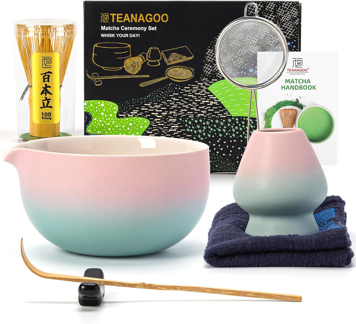Detalle de TEANAGOO Matcha Set 7-teilig 🍵
