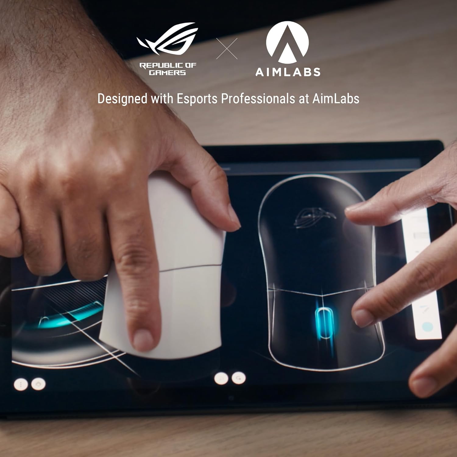 Thumbnail 4 de ASUS ROG Harpe Ace Aim Lab Wireless 54g Gaming Mouse