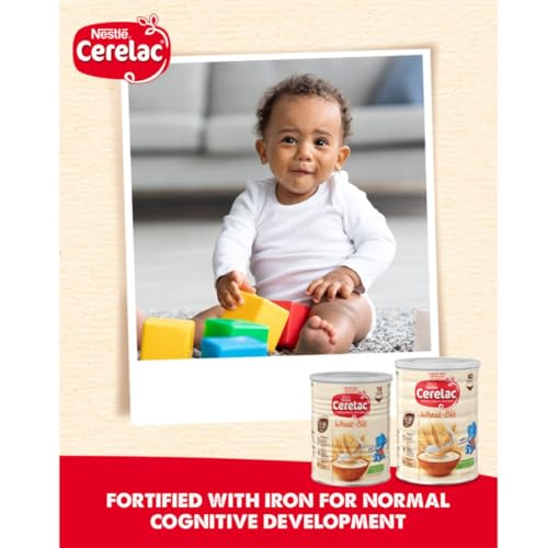 Detalle 2 de Cerelac Wheat with Milk Baby Cereal 6+ Months – 1kg