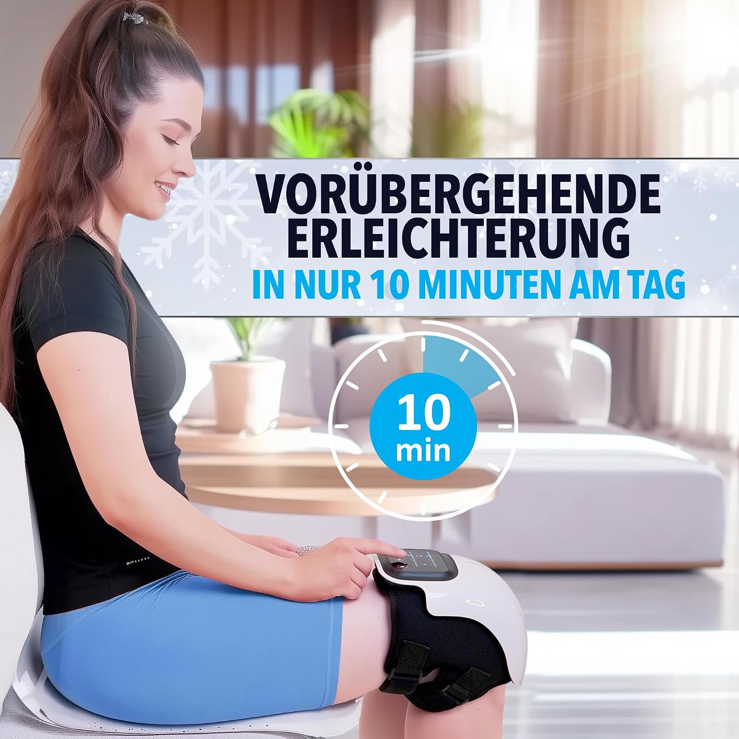 Thumbnail 2 de FORTHiQ Knie-Massagegerät 3 Vibrationsstufen