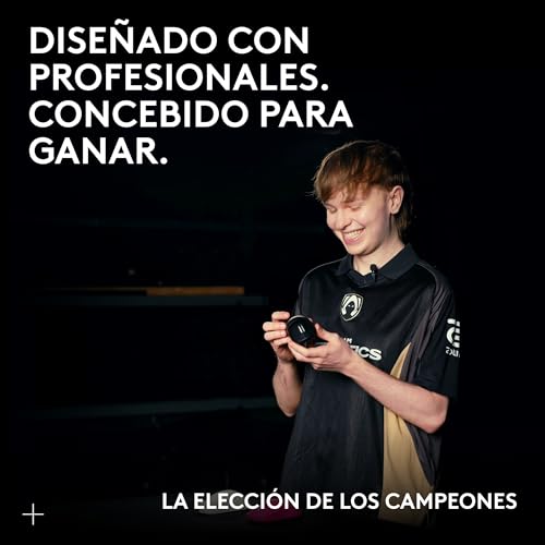 Detalle de Logitech G Pro X Superlight 2: ratón inalámbrico de 60 g para esports con 8 kHz de sondeo y sensor HERO 2